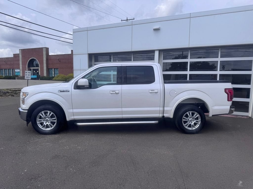 Used 2017 Ford F-150 Lariat with VIN 1FTEW1CF5HKE05457 for sale in Ontario, OH