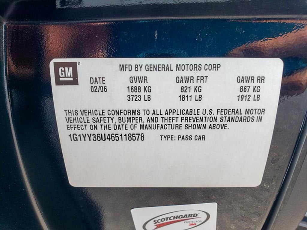 2006 Chevrolet Corvette NA