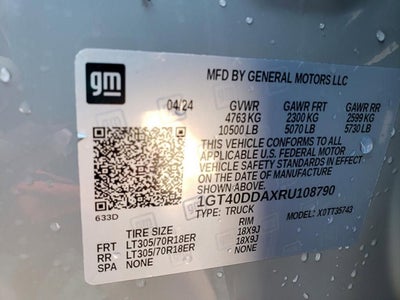 2024 GMC HUMMER EV Pickup 3X