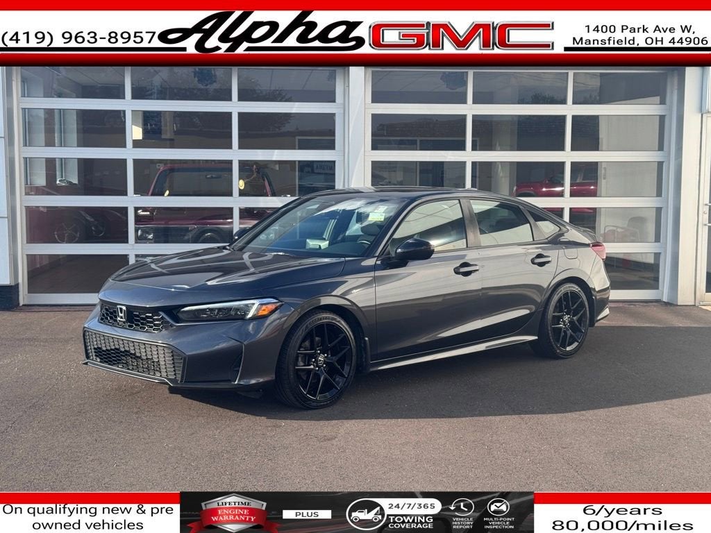 2025 Honda Civic Sedan Hybrid Sport