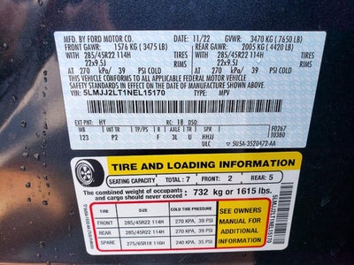 2022 Lincoln Navigator Reserve