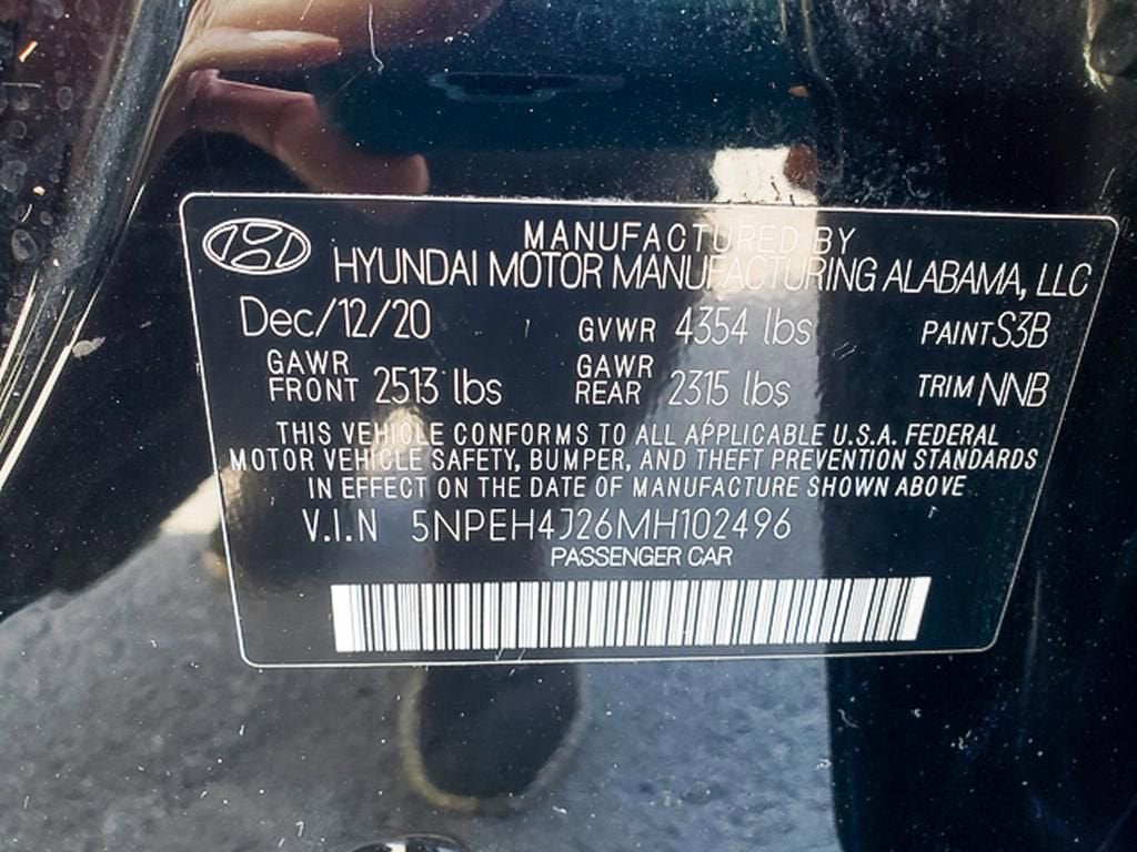 2021 Hyundai Sonata Limited