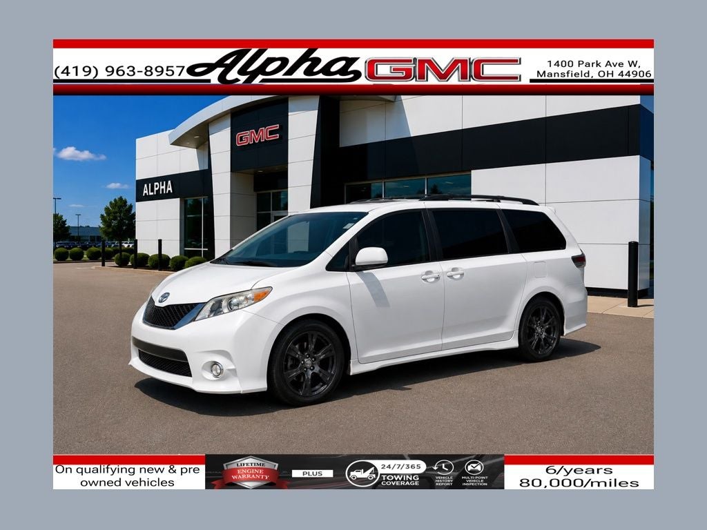 2012 Toyota Sienna SE 8 Passenger