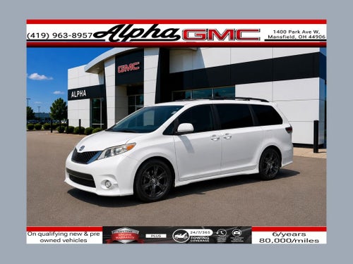 2012 Toyota Sienna SE 8 Passenger