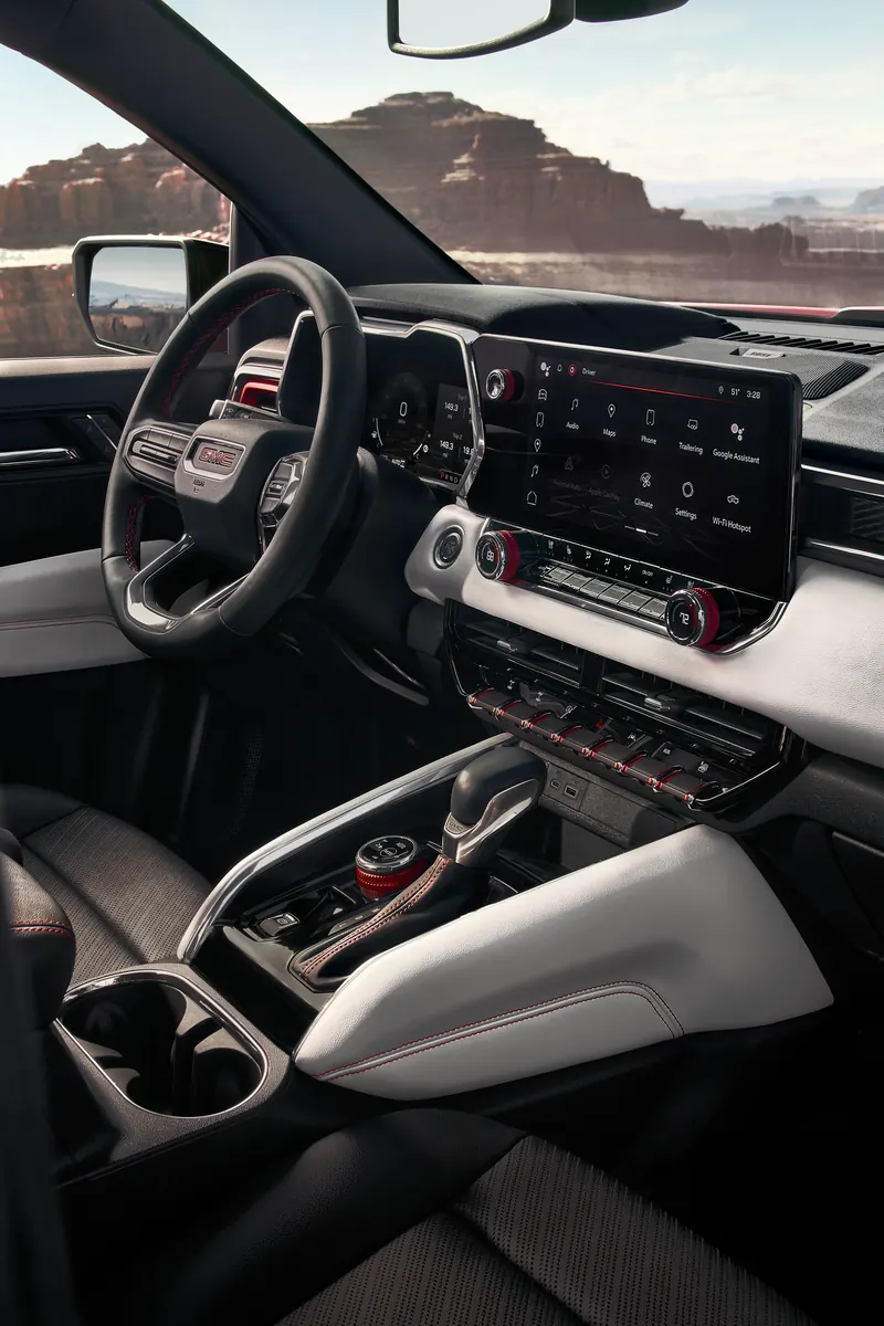 2026 GMC Canyon infotainment system at Alpha GMC Mansfield in MANSFIELD OH